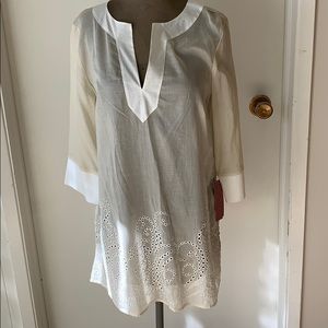 Merona long sheer tunic